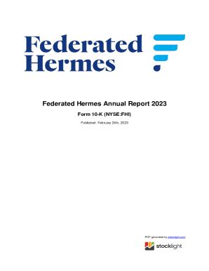 hermes annual report 2022|federated Hermes inc annual report.